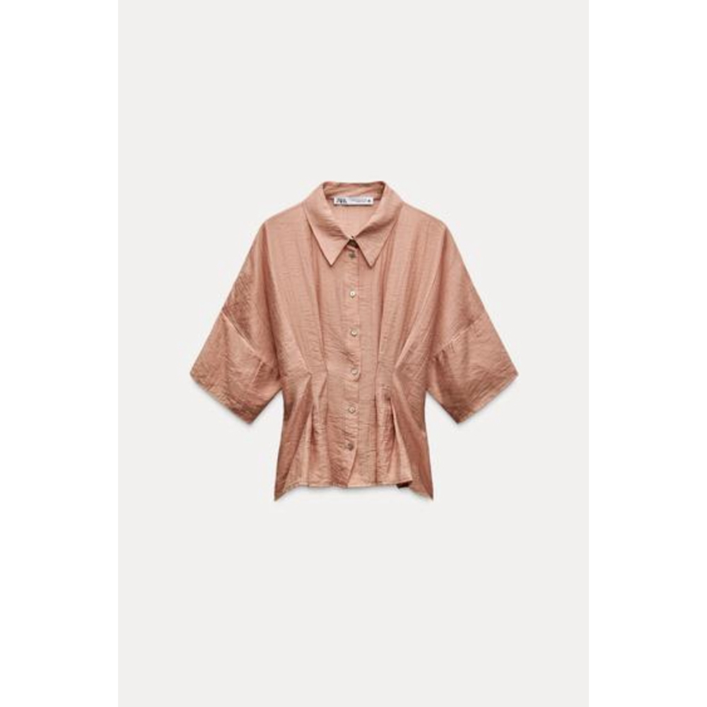 Zara Pink blouse Size XS